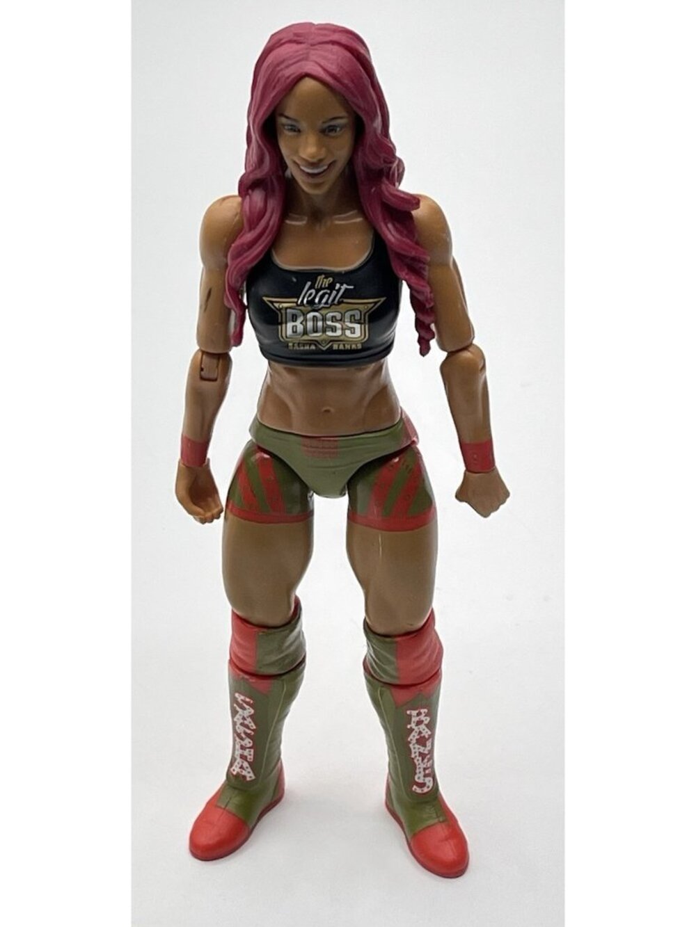 WWE Sasha Banks Mattel Basic Wrestling Action Figure Series 88 2017